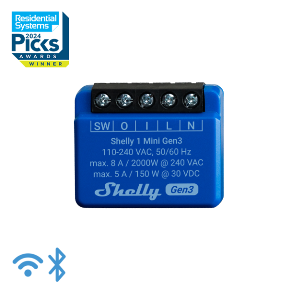 Shelly 1 Mini Gen3