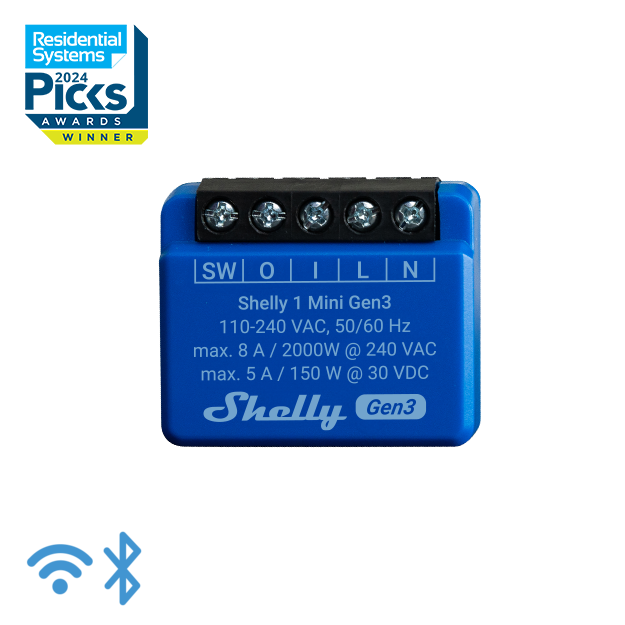 Shelly 1 Mini Gen3
