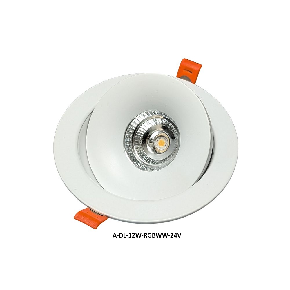 Axion RGBWW Recessed Gimbal Downlights